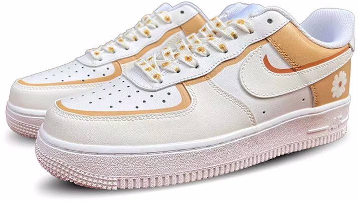 Zapatillas Nike Air Force 1 Low '07 'Daisy Deconstruidas' 315122-111(TeamD-男款小雏菊手绘彩绘黄白) Lookbook Zapatillas Nike Air Force 1 Low '07 'Daisy Deconstruidas' 315122-111(TeamD-男款小雏菊手绘彩绘黄白)