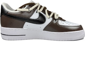 【定制球鞋】Nike Air Force 1 Low 07 空軍一號 暗黑風 暗黑丘比特 低筒 板鞋 男款 摩卡黑 Order 【定制球鞋】Nike Air Force 1 Low 07 空軍一號 暗黑風 暗黑丘比特 低筒 板鞋 男款 摩卡黑