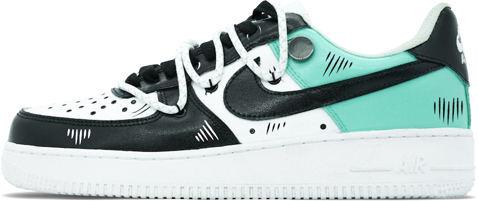 Nike Air Force 1 '07 Desconstruidas Blancas/Negras/Verdes CW2288-111(Team16-男款二次元解构白黑绿) Buy Nike Air Force 1 '07 Desconstruidas Blancas/Negras/Verdes CW2288-111(Team16-男款二次元解构白黑绿)