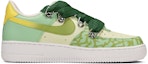 Order 【客製化球鞋】Nike Air Force 1 Low '07 空軍一號 爆裂紋 哈密瓜皮貼 解構風 低筒 板鞋 男款 黃綠
