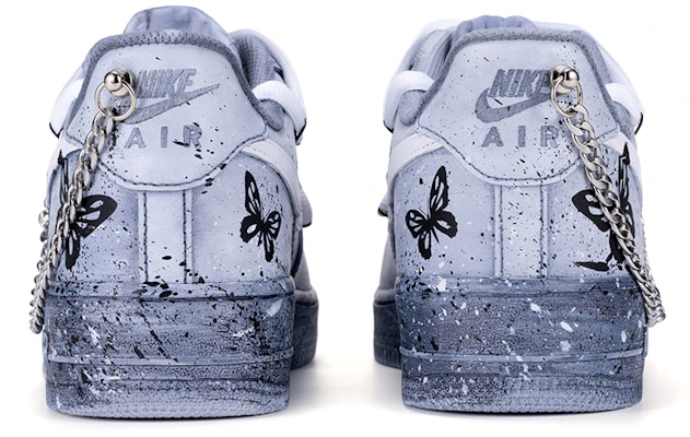 カスタムAF1 '07 レトロ蝶々 グレー黒 CW2288-111(Team11-男款复古蝴蝶) Shop カスタムAF1 '07 レトロ蝶々 グレー黒 CW2288-111(Team11-男款复古蝴蝶)