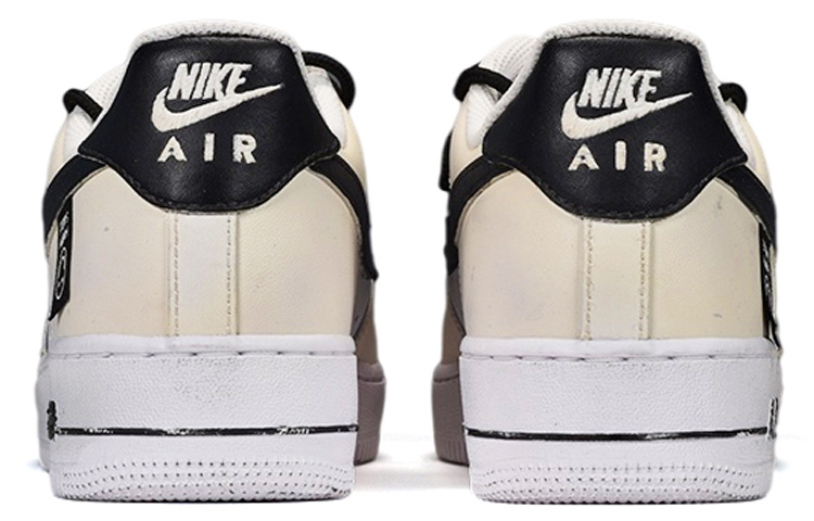 Shop 나이키 에어포스 1 '07 베이지 스마일 패치 (커스텀) CW2288-111(TeamE-男款做旧笑脸S-BOX)