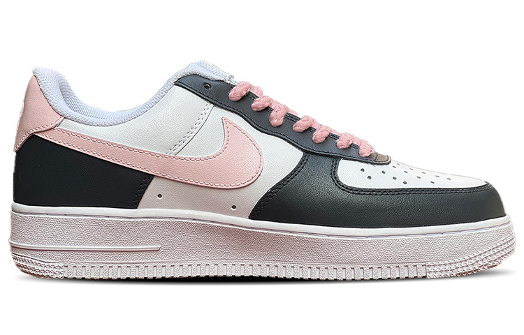 Order [Sneakers Custom] Nike Air Force 1 Low '07 'Frenchie Hitam Merah Jambu' 315122-111(TeamD-男款法斗手绘彩绘黑白粉)