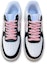 Shop カスタム Nike Air Force 1 '07 "フレンチブラックピンク" 315122-111(TeamD-男款法斗手绘彩绘黑白粉)