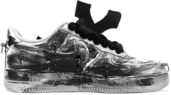 【定製球鞋】Nike Air Force 1 Low 07 空軍一號 骷髏 暗黑系十字架 重金屬朋克 哥德式 低筒 板鞋 男款 黑白 Order 【定製球鞋】Nike Air Force 1 Low 07 空軍一號 骷髏 暗黑系十字架 重金屬朋克 哥德式 低筒 板鞋 男款 黑白