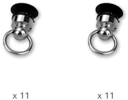 カスタムAF1 '07 ゴシックスカルクロス CW2288-111(TeamY-男款骷髅黑白) 1