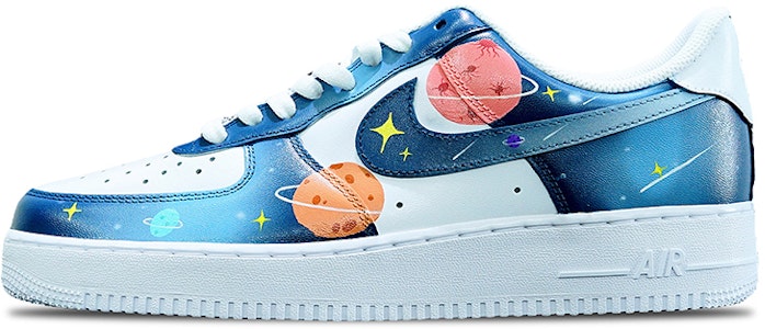 나이키 에어포스 1 '해피 그라데이션' (커스텀) CW2288-111(TeamT-男款快乐星球蓝白) Buy 나이키 에어포스 1 '해피 그라데이션' (커스텀) CW2288-111(TeamT-男款快乐星球蓝白)