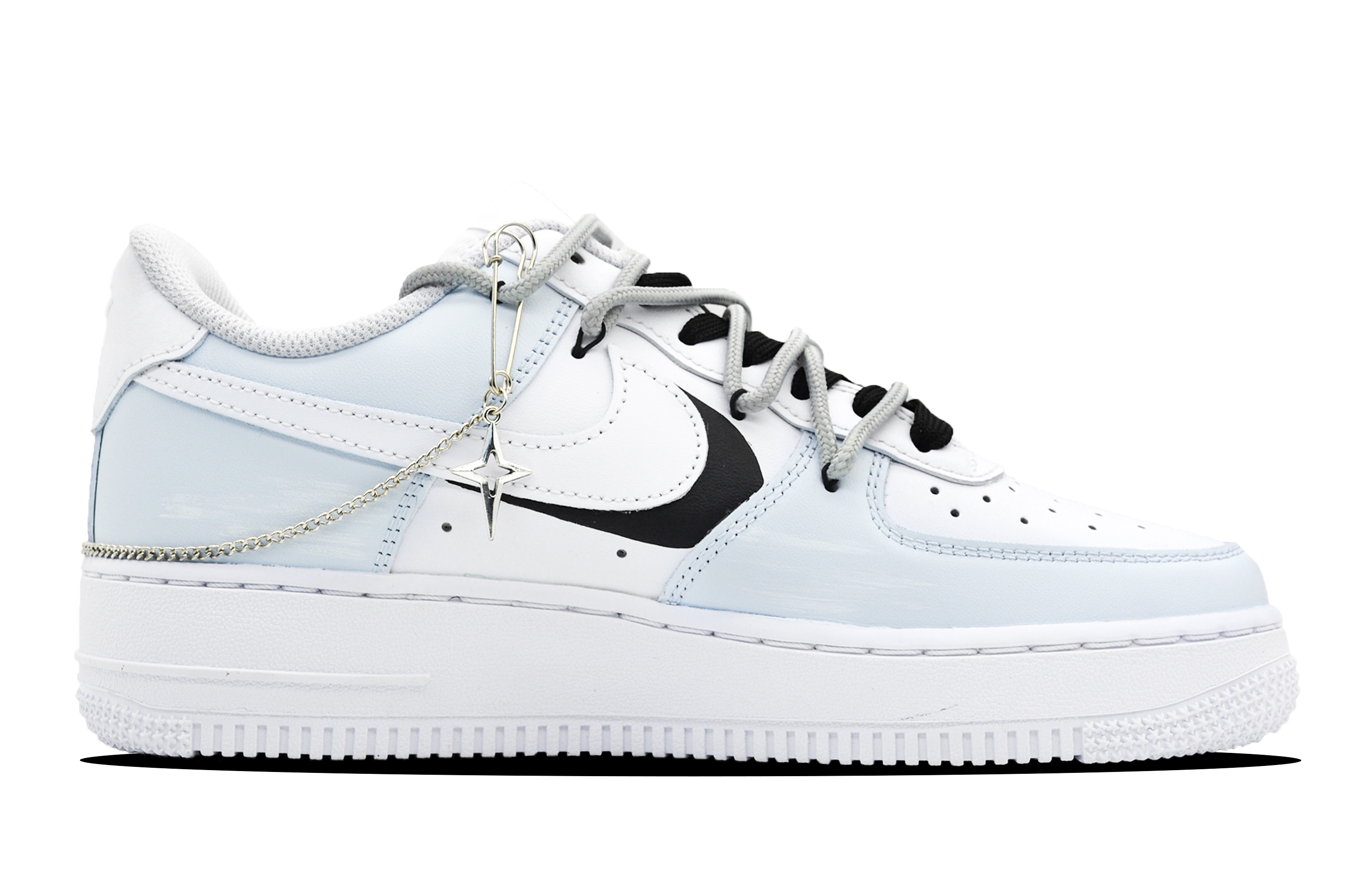 Lookbook [Zapatos Personalizados] Nike Air Force 1 Low '07 'Degradado Deconstrucción' CW2288-111-466473