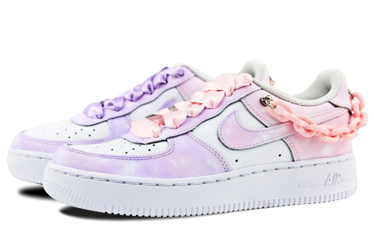 [Custom Shoes] Nike Air Force 1 Low '07 'Gradient Fantasy Splatter' 圖 3