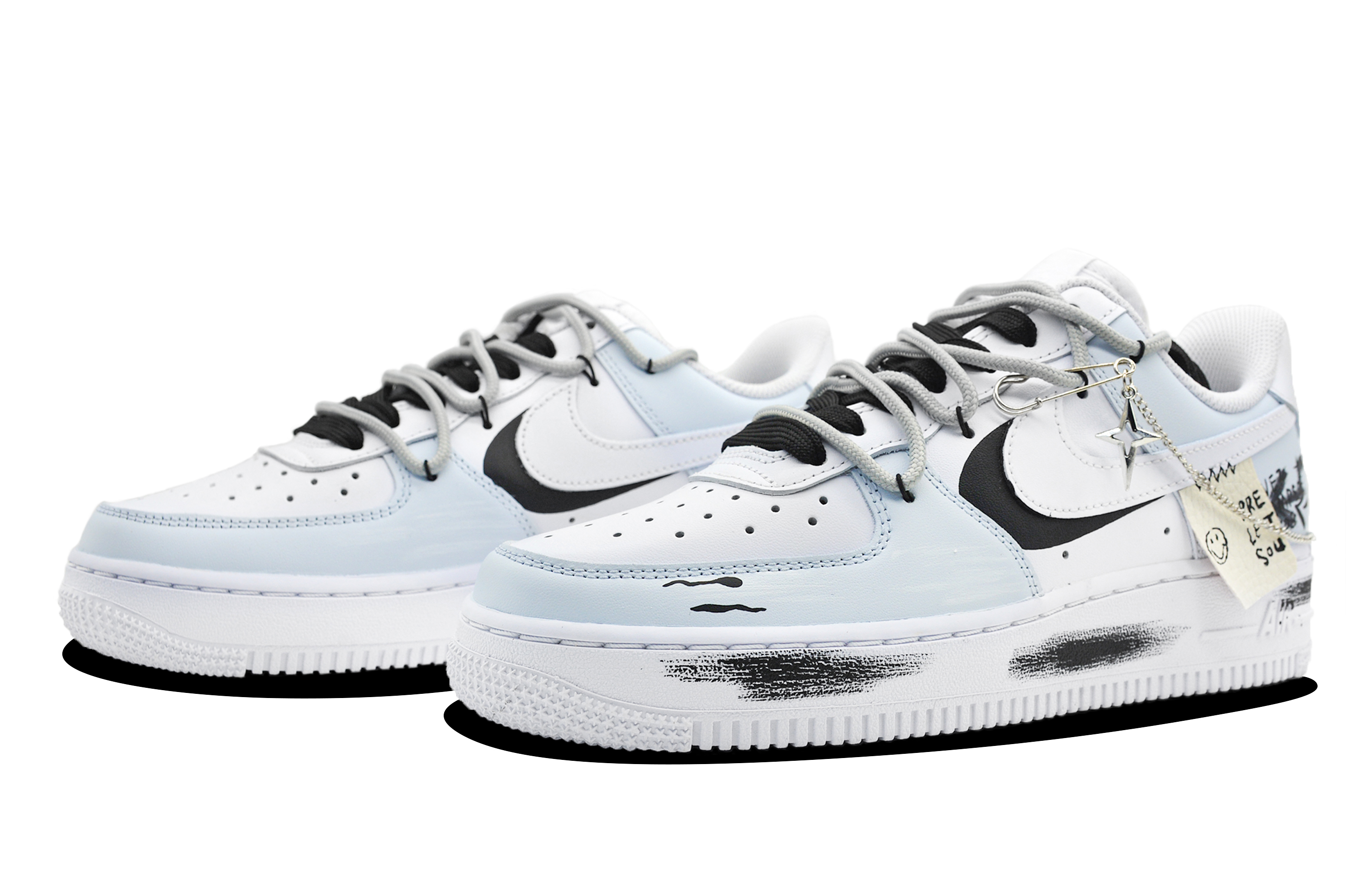 Shop [Zapatos Personalizados] Nike Air Force 1 Low '07 'Degradado Deconstrucción' CW2288-111-466473