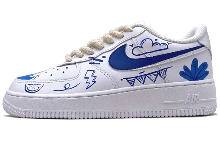 blue flame af1