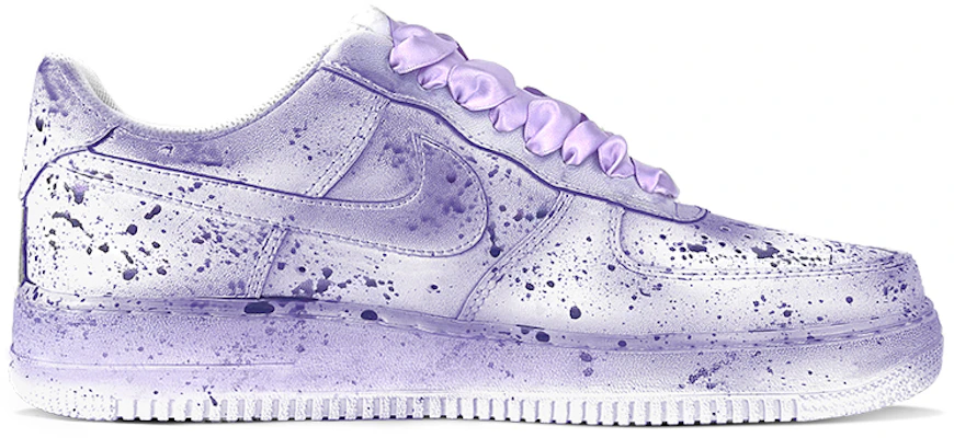 【定製球鞋】Nike Air Force 1 Low 07 空軍一號 塗鴉小雛菊 復古鏈條少女 小清新 紫色星空漸變 手繪潑墨 低幫 板鞋 男款 紫色 Order 【定製球鞋】Nike Air Force 1 Low 07 空軍一號 塗鴉小雛菊 復古鏈條少女 小清新 紫色星空漸變 手繪潑墨 低幫 板鞋 男款 紫色