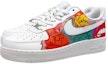 Lookbook Sepatu Custom Nike Air Force 1 Low '07 'Graffiti Merah Putih' CW2288-111(Team5-男款涂鸦白红)