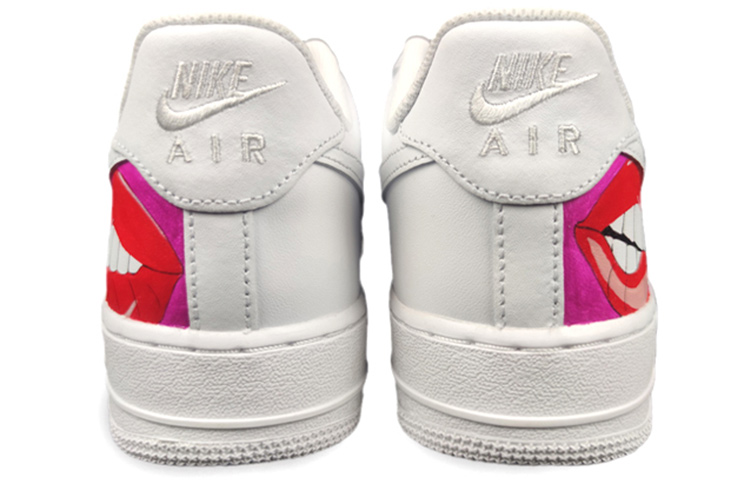 Purchase [定制鞋] 耐克 空军 1 低帮 '07 '涂鸦红白' CW2288-111(Team5-男款涂鸦白红)