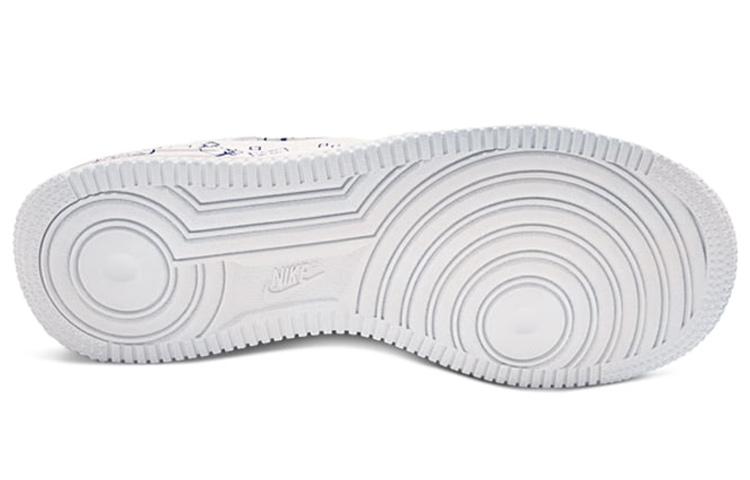 [Custom Shoes] Nike Air Force 1 Low '07 'Graffiti Monsters Blue White' 圖 7