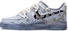 Buy 【定制球鞋】Nike Air Force 1 Low '07 空軍一號 cs 解構鞋帶 浸染腰果花 復古 浸染做舊 低幫 板鞋 男款 灰黑