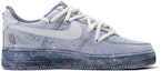 Order 【定制球鞋】Nike Air Force 1 Low '07 空軍一號 cs 解構鞋帶 浸染腰果花 復古 浸染做舊 低幫 板鞋 男款 灰黑