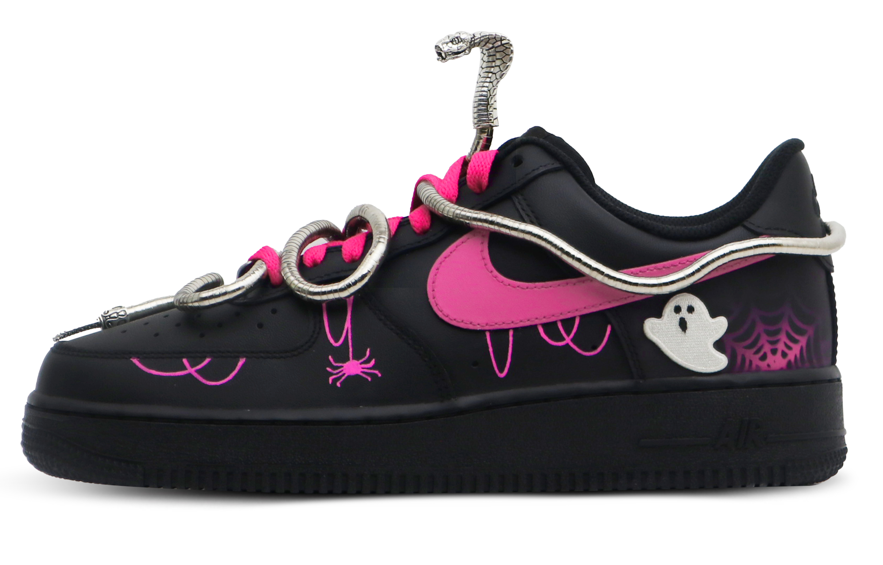 Buy [Zapatillas Personalizadas] Nike Air Force 1 Low '07 'Halloween Araña Cobra' CW2288-001-471788