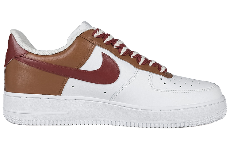 Order Zapatillas Nike Air Force 1 Low '07 'Pintura Tinta Marrón' CW2288-111(TeamNine-卯兔棕褐)