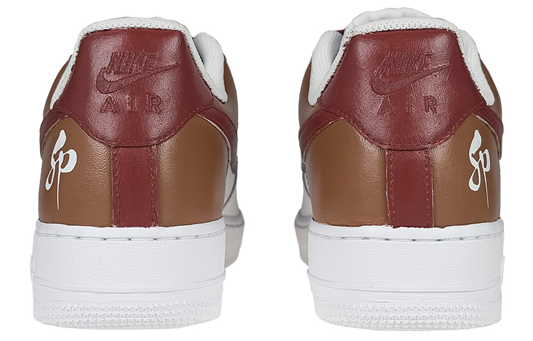 Shop Zapatillas Nike Air Force 1 Low '07 'Pintura Tinta Marrón' CW2288-111(TeamNine-卯兔棕褐)