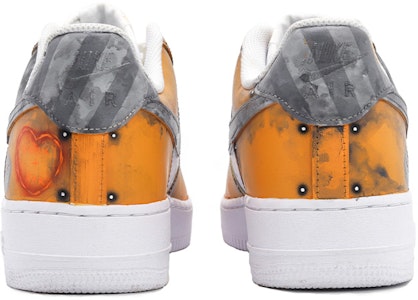 ナイキ エア フォース 1 ロー '07 'アイアンハート映画テーマ'カスタムシューズ CW2288-111(TeamM-男款钢铁之心橙灰白) Shop ナイキ エア フォース 1 ロー '07 'アイアンハート映画テーマ'カスタムシューズ CW2288-111(TeamM-男款钢铁之心橙灰白)