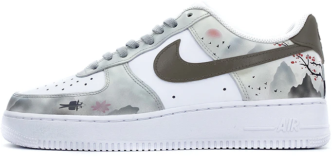 custom-shoes-nike-air-force-1-low-07-landscape-painting-spray-hand-painted