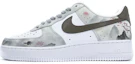 Buy 【訂製球鞋】 Nike Air Force 1 Low ’07 空軍一號 山水畫 噴塗手繪 低筒 板鞋 男女同款 淺灰