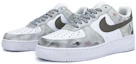 Lookbook 【訂製球鞋】 Nike Air Force 1 Low ’07 空軍一號 山水畫 噴塗手繪 低筒 板鞋 男女同款 淺灰