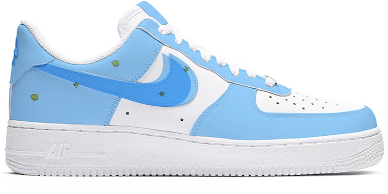 ナイキAF1 '07 カスタム「星の王子様」青白 315122-111(TeamE-第五期男款小王子喷绘蓝白) Order ナイキAF1 '07 カスタム「星の王子様」青白 315122-111(TeamE-第五期男款小王子喷绘蓝白)