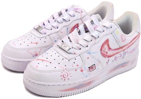 【定製球鞋】 Nike Air Force 1 Low '07 空軍一號 告白塗鴉 休閒 低幫 板鞋 男款 白色 Lookbook 【定製球鞋】 Nike Air Force 1 Low '07 空軍一號 告白塗鴉 休閒 低幫 板鞋 男款 白色