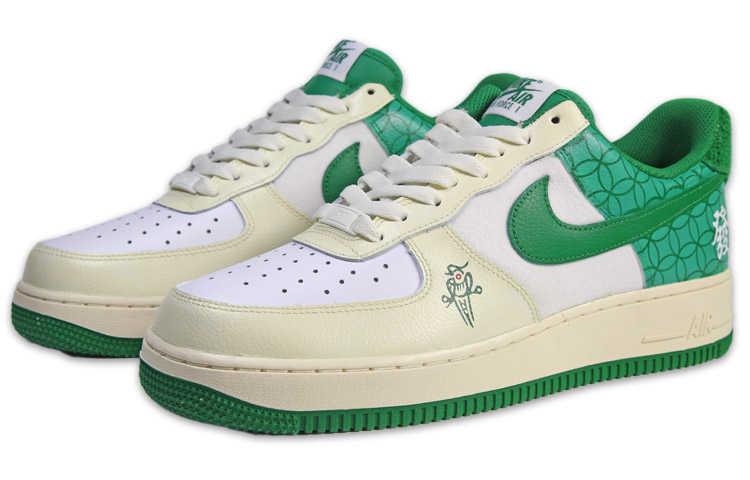 Lookbook 나이키 에어포스 1 로우 '07 '마작 호랑이해 스페셜 박스' DO5220-131(TeamF-男款麻将S-BOX)