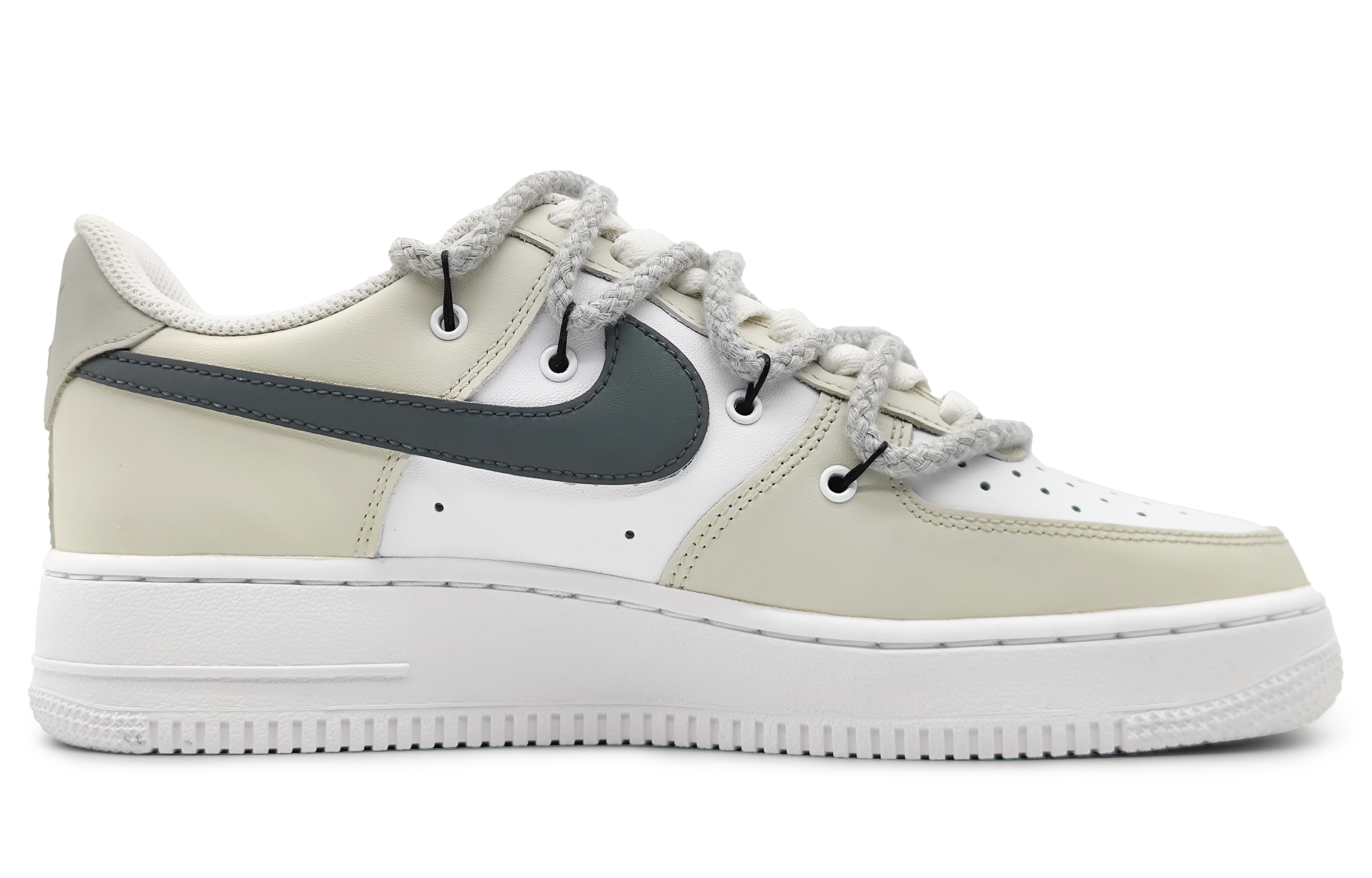 Order [Sneakers Kustom] Nike Air Force 1 Low '07 'Morandi Beige' CW2288-111(Team16-男款禁止捕鱼米杏解构)