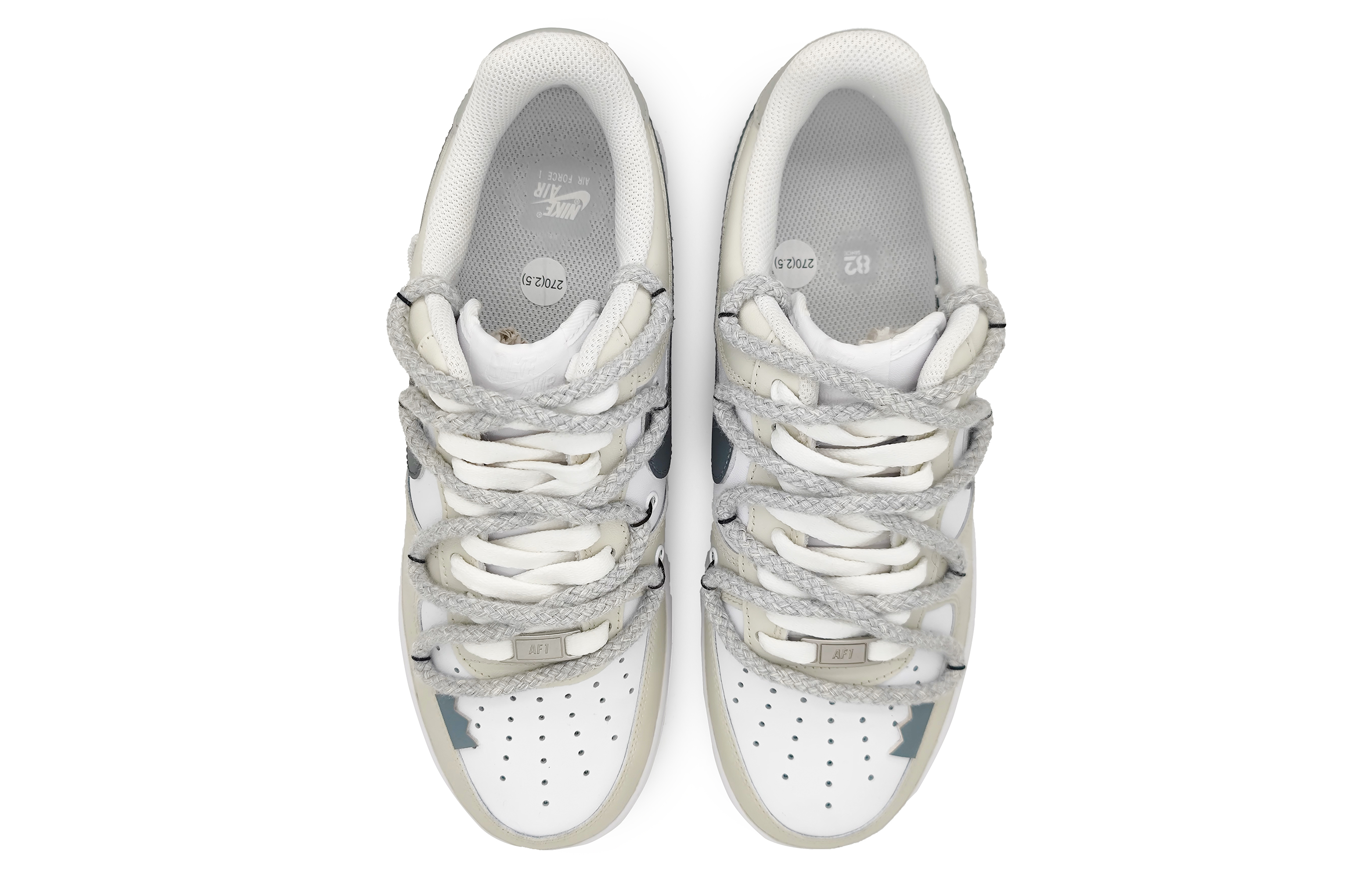 Shop [Sneakers Kustom] Nike Air Force 1 Low '07 'Morandi Beige' CW2288-111(Team16-男款禁止捕鱼米杏解构)