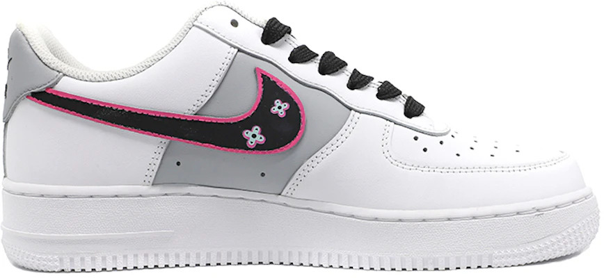 【訂製球鞋】Nike Air Force 1 Low ’07 遊戲電玩風 像素 賽博朋克 低筒 板鞋 男款 黑白灰 Order 【訂製球鞋】Nike Air Force 1 Low ’07 遊戲電玩風 像素 賽博朋克 低筒 板鞋 男款 黑白灰