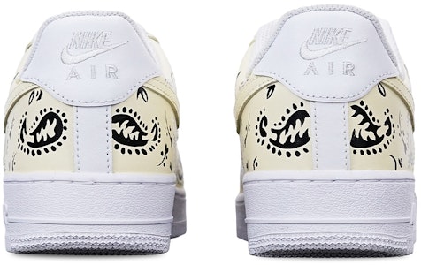 【訂製球鞋】Nike Air Force 1 Low '07 空軍一號 格紋腰果花 限量特殊鞋盒 休閒 低幫 板鞋 男款 米白 Purchase 【訂製球鞋】Nike Air Force 1 Low '07 空軍一號 格紋腰果花 限量特殊鞋盒 休閒 低幫 板鞋 男款 米白