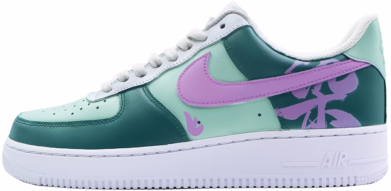 custom-shoes-nike-air-force-1-low-07-qunjing-rihe-pink-green