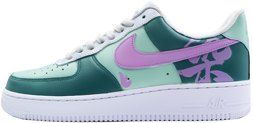 【定制球鞋】 Nike Air Force 1 Low 07 群青日和 經典復古風格 低幫 板鞋 男款 粉綠 Buy 【定制球鞋】 Nike Air Force 1 Low 07 群青日和 經典復古風格 低幫 板鞋 男款 粉綠