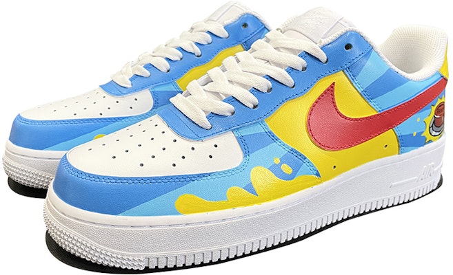 나이키 AF1 '07 레드버튼 코믹 그라피티 (커스텀) 315122-111(TeamD-男款红色按钮蓝黄红) Lookbook 나이키 AF1 '07 레드버튼 코믹 그라피티 (커스텀) 315122-111(TeamD-男款红色按钮蓝黄红)