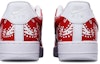 Shop 【客製球鞋】Nike Air Force 1 Low '07 空軍一號 格紋腰果花 限量特殊鞋盒 休閒 低筒 板鞋 男款 紅白