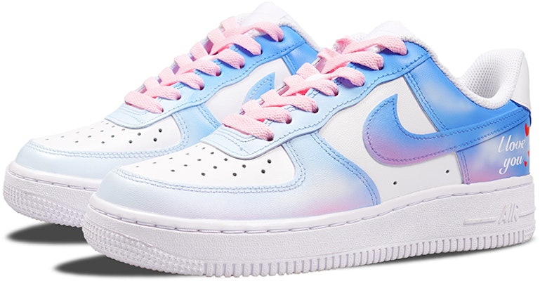 나이키 에어포스 1 '로맨틱 스카이 핑크' (커스텀) CW2288-111-(TeamP-款渐变蓝粉男款七夕喷绘) Shop 나이키 에어포스 1 '로맨틱 스카이 핑크' (커스텀) CW2288-111-(TeamP-款渐变蓝粉男款七夕喷绘)