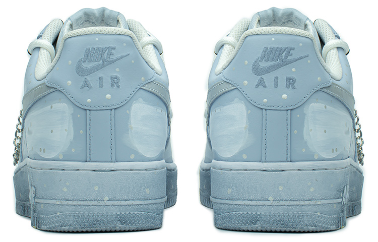 Purchase [Sepatu Custom] Nike Air Force 1 Low '07 'Scratch Off - Galeri Biru' CW2288-111(TeamA-AF1银蓝艺术馆)