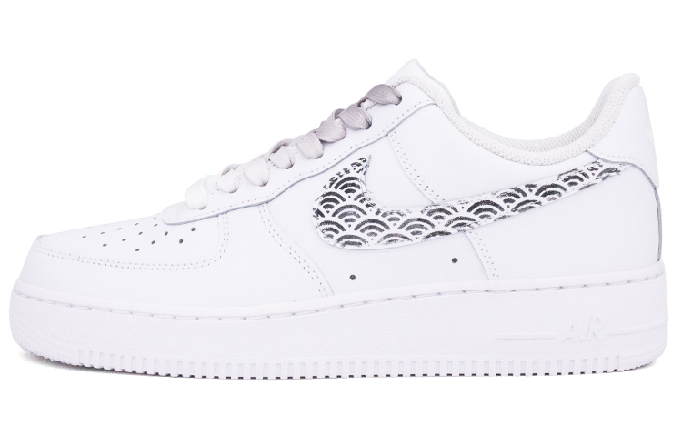 Buy [Sepatu Kustom] Nike Air Force 1 Low '07 'Gelombang Seigaiha' CW2288-111(TeamNine-男款青海波纹)