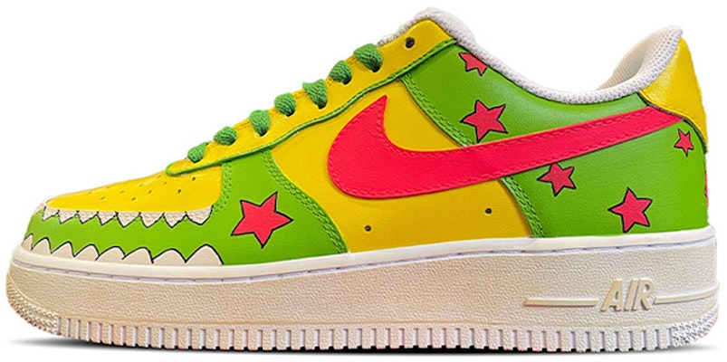 【カスタムシューズ】ナイキ エア フォース1 ロー '07 'サメの歯グラデーション星カートゥーン酸化手塗りグラフィティ' 315122-111(TeamD-男款鲨鱼牙齿手绘涂鸦) Buy 【カスタムシューズ】ナイキ エア フォース1 ロー '07 'サメの歯グラデーション星カートゥーン酸化手塗りグラフィティ' 315122-111(TeamD-男款鲨鱼牙齿手绘涂鸦)