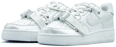 Nike Air Force 1 '07 Plata/Blanco Desconstruidas CW2288-111(Team6-机能银白S-BOX) Lookbook Nike Air Force 1 '07 Plata/Blanco Desconstruidas CW2288-111(Team6-机能银白S-BOX)
