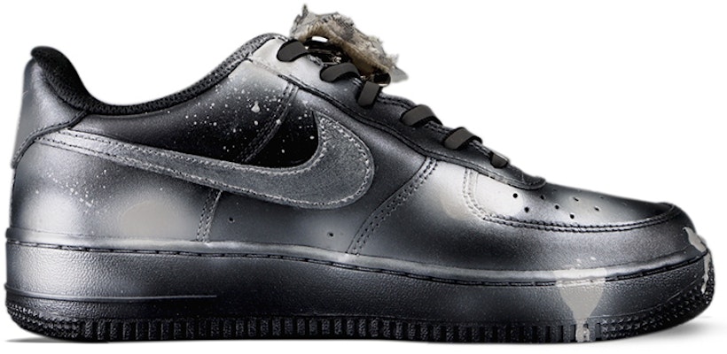 【定制球鞋】Nike Air Force 1 Low '07 空軍一號 新中式 特殊禮盒 潑墨 科技銀 灼燒乾枯玫瑰 手工做舊風 情侶 休閒 低幫 板鞋 男款 黑銀 Order 【定制球鞋】Nike Air Force 1 Low '07 空軍一號 新中式 特殊禮盒 潑墨 科技銀 灼燒乾枯玫瑰 手工做舊風 情侶 休閒 低幫 板鞋 男款 黑銀
