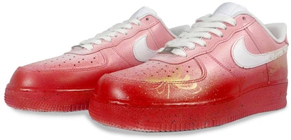 【定制球鞋】Nike Air Force 1 Low '07 空軍一號 彼岸花 Vibe風格 潑墨 噴繪 低幫 板鞋 男款 紅白 Lookbook 【定制球鞋】Nike Air Force 1 Low '07 空軍一號 彼岸花 Vibe風格 潑墨 噴繪 低幫 板鞋 男款 紅白
