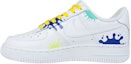 Details for 【定制球鞋】Nike Air Force 1 Low 07 色彩噴濺 噴戰 Splatoon 低筒 板鞋 男款 白黃藍