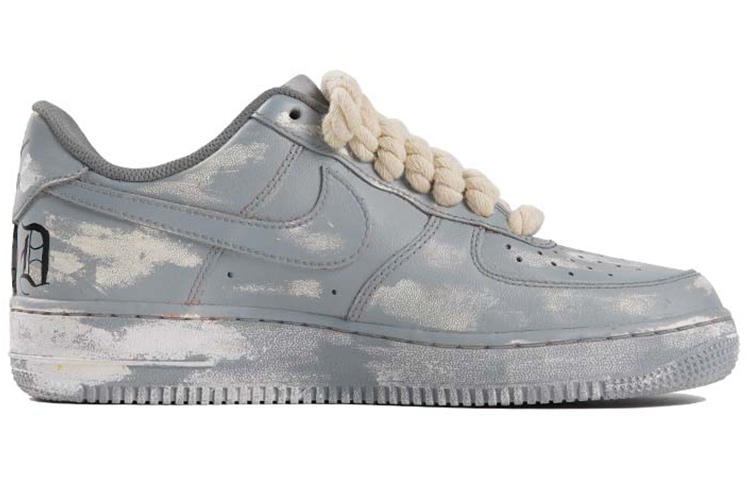 Order [定制鞋] 耐克 Air Force 1 Low '07 '春游-哥特复古星星酒精刮刮乐' CW2288-111(TeamP-男款复古哥特字S-BOX)