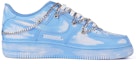 Order 【定制球鞋】Nike Air Force 1 Low 07 空軍一號 街頭范 浸染 做舊 解構鏈條 脏脏鞋 低幫 板鞋 男款 藍色