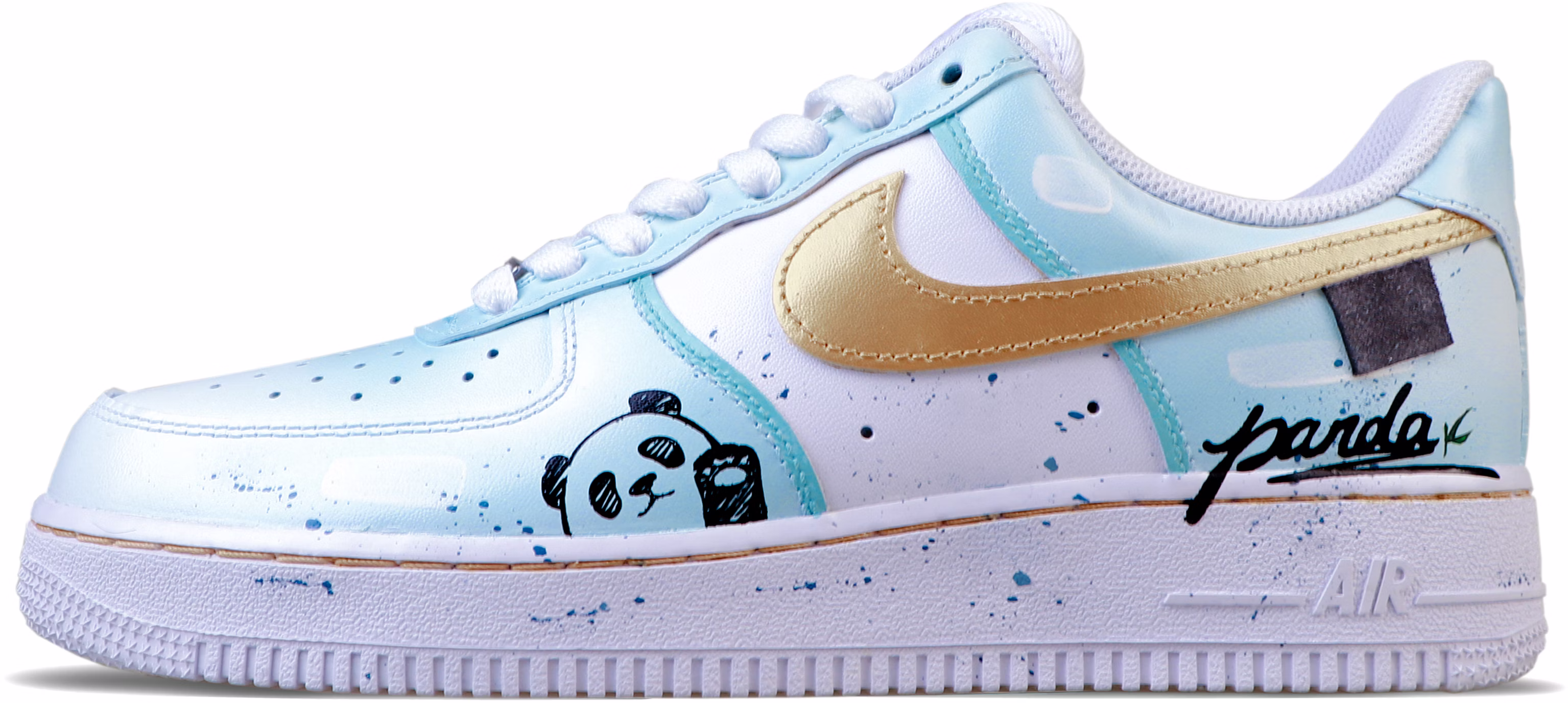custom-shoes-nike-air-force-1-low-07-summer-panda-splash-ink-blue-gradient